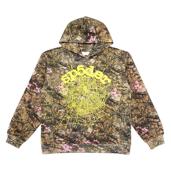 Sp5der Real Tree OG Web Hoodie Sweatshirt Camo | Spider Worldwide - Picture 1 of 4
